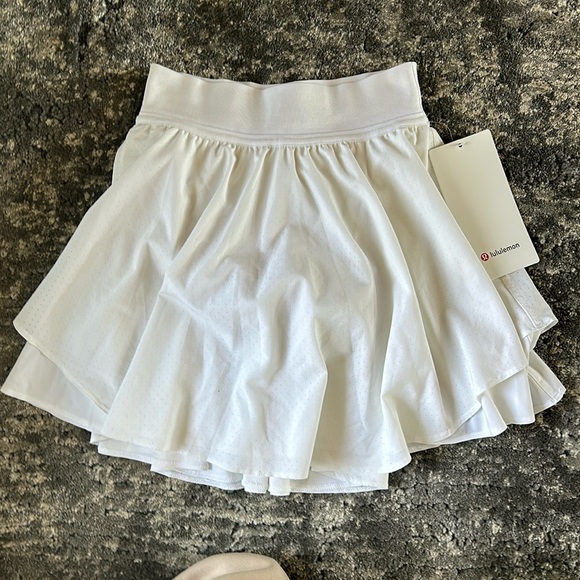 lululemon athletica Dresses & Skirts - Lululemon white skirt